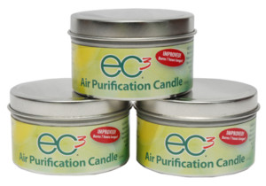 These candles can take the mold count in an unsafe room down to nearly zero in 3 hours.