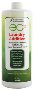 Use the EC3 Laundry Additive to ensure all laundry is mold free prior to and after moving.