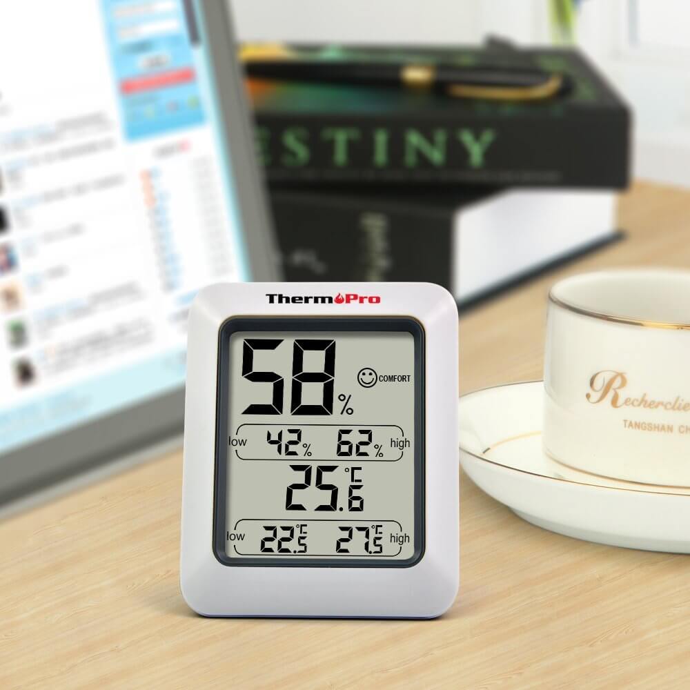 hygrometer for humidity monitoring