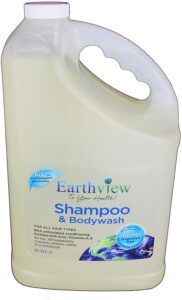 Earthview Shampoo:Bodywash, Fragrance Free Shampoo