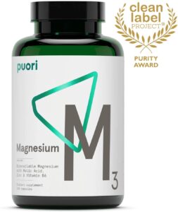 Puori – M3 High-Quality-Magnesium-Supplement